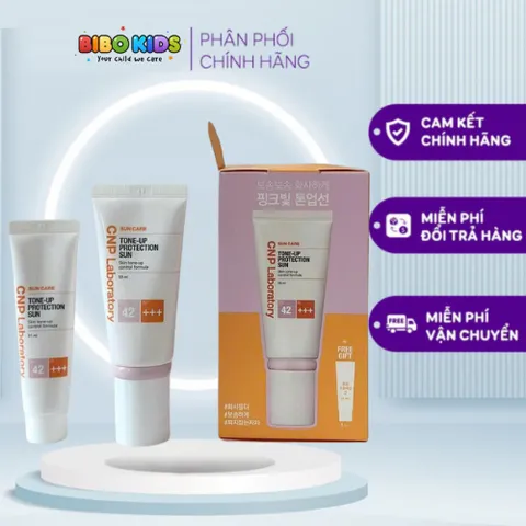 Set Kem Chống Nắng Nâng Tông CNP Laboratory Tone-Up Protection Sun SPF42 PA+++, Hàn Quốc