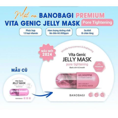(Có Mix) Hộp 10 miếng Mặt Nạ BANOBAGI mẫu mới