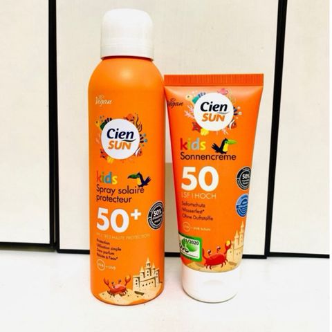 Kem chống nắng Cien Sun Kids Sonnencream SPF 50+ của Đức