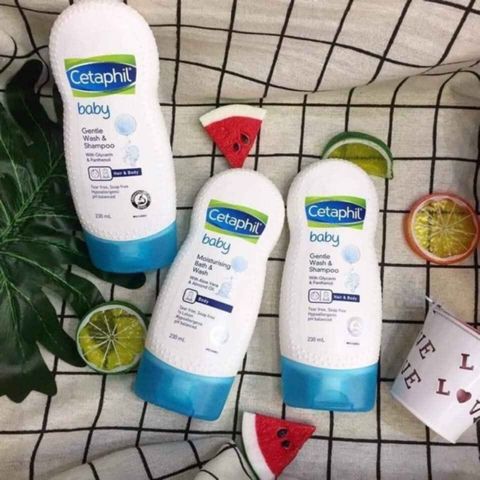 Sữa tắm gội cetaphil 230ml date 4/2025