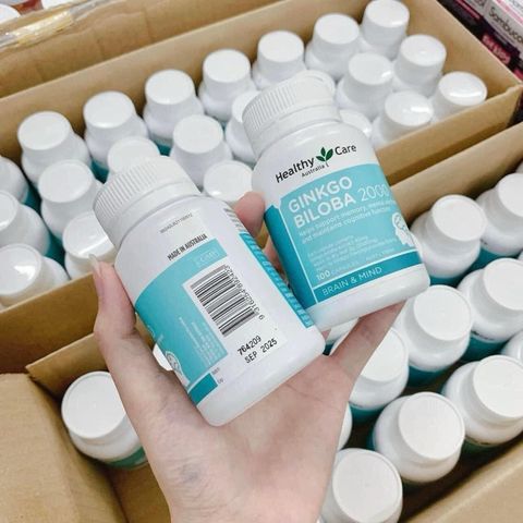 Viên Uống Bổ Não Healthy Care 2000mg - Hỗ Trợ Tuần Hoàn Máu Não & Tăng Cường Chức Năng Nhận Thức