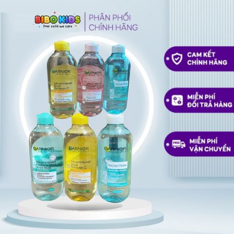 Nước tẩy trang Garnier Micellar Cleansing Water, Nga, 400ml