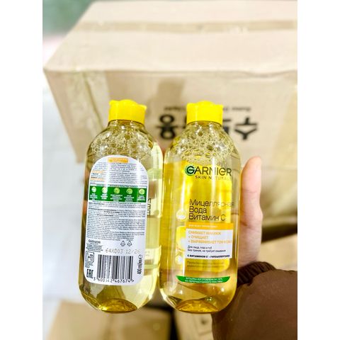 Nước tẩy trang Garnier Micellar Cleansing Water, Nga, 400ml