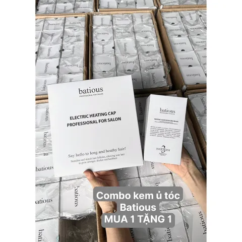 (Mua 1 chai ủ tặng kèm mũ giá 150k) Ủ tóc Batious