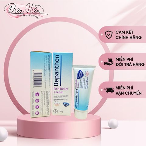 Kem bôi BEPANTHEN Itch Relief Cream Hỗ Trợ Làm giảm ngứa (Tuýp 20g)