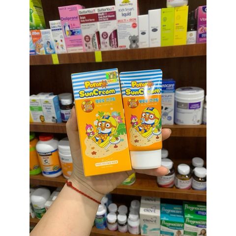 KEM CHỐNG NẮNG TRẺ EM PORORO SUNCREAM SPF50+ PA++