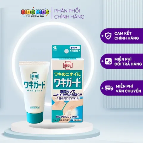 Lăn nách dạng Gel Khử Mùi Kobayashi Nhật Bản