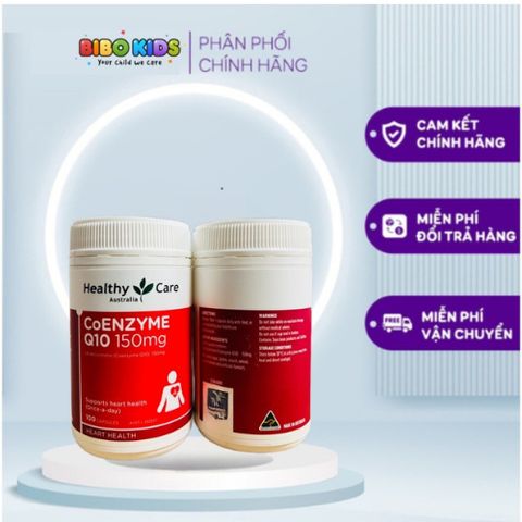 Viên Uống bổ tim Coenzyme Q10 150Mg Healthy Care