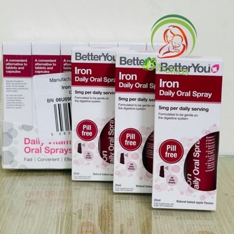 Sắt xịt better you Iron spray hàng chính hãng UK