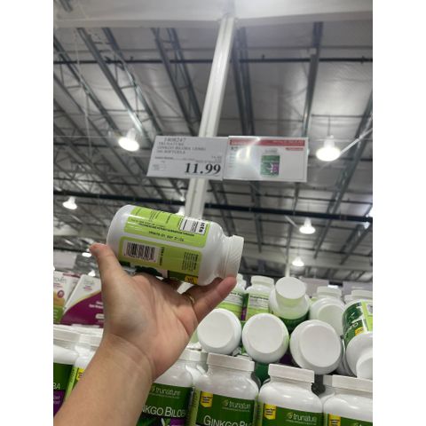 Bổ não Ginko Bibola 120mg của Mỹ lọ 340 viên