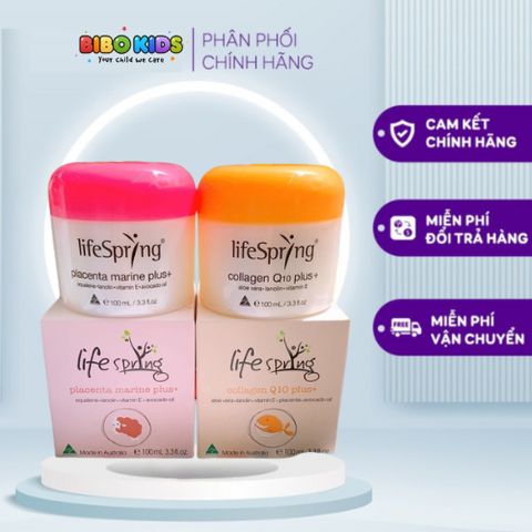 Kem dưỡng da nhau thai cừu lifespring Q10