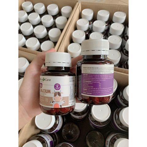 Bổ Sung Canxi Cho Trẻ Trên 4 Tháng Tuổi - Milk Calcium Healthy Care Dễ Hấp Thu, Hỗ Trợ Phát Triển Xương Răng Khỏe Mạnh