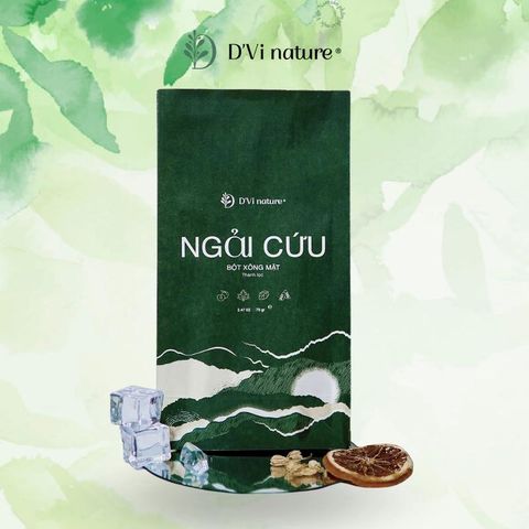 Bột Xông Ngải Cứu D'Vi Nature - Thải Chì, Đào Thải Độc Tố, Chăm Sóc Da Từ Thiên Nhiên, Sản Phẩm Làm Đẹp Độc Quyền Việt Nam