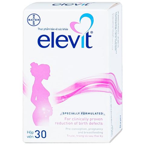 Elevit Vitamin Tổng Hợp Cho Mẹ Bầu Úc - Hỗ Trợ Sức Khỏe & Sự Phát Triển Của Thai Nhi, Giảm Nguy Cơ Dị Tật Bẩm Sinh