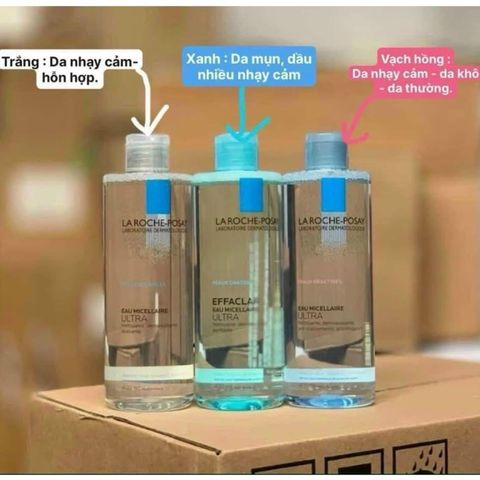 Nước tẩy trang La Roche-Posay Micellar Water Ultra