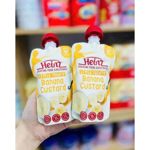 Váng sữa hoa quả nghiền Heinz Custard Úc