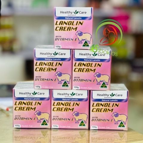 Kem cừu Healthy Care Lanolin Cream 100g Úc