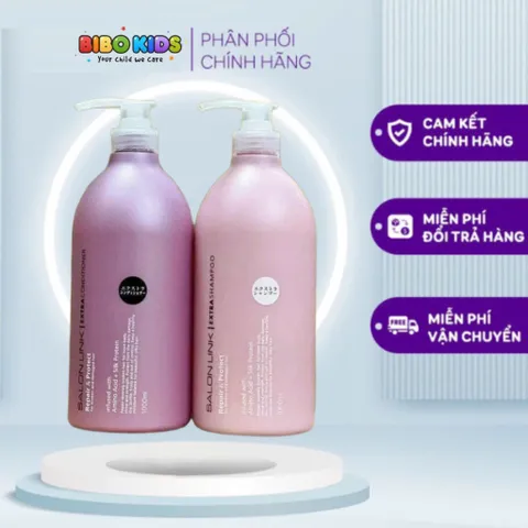 Cặp dầu gội xả Salon Link Nhật Bản 1000ml