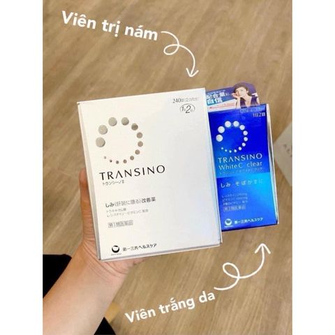 Viên uống Transino White C Clear 120 viên, Nhật Bản
