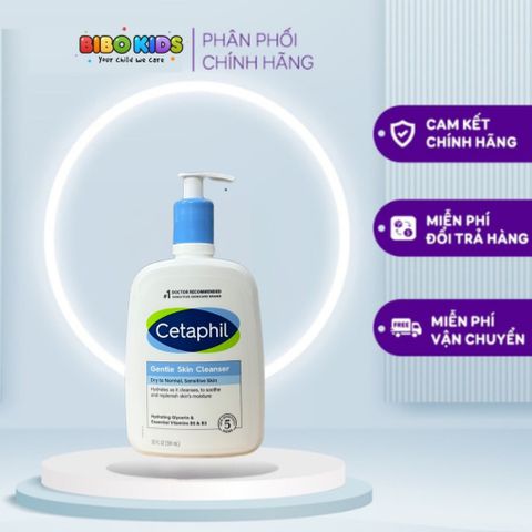 Cetaphil Sữa Rửa Mặt Gentle Skin Cleanser 500ml Bản Úc
