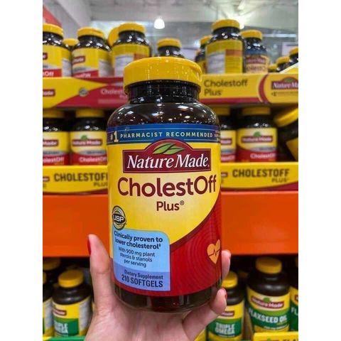 Viên uống giảm mỡ máu Nature Made Cholest Off 210 viên