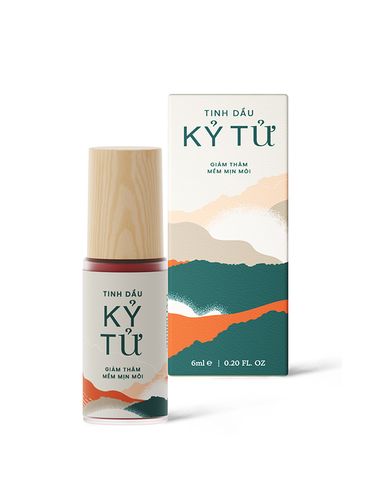 Tinh Dầu Kỷ Tử D'Vi Nature - Son Môi Dưỡng Ẩm Tự Nhiên, Đôi Môi Căng Mọng Quyến Rũ, Chiết Xuất Vitamin Bổ Sung