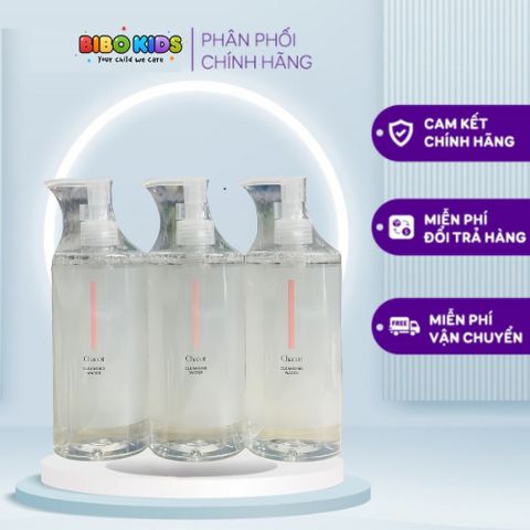 Nước Tẩy Trang Chacott for Professionals 500ml Cleansing Water, Nhật Bản