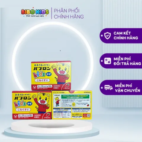 Cảm cúm Nhật Pabron Kids dạng gói cho bé