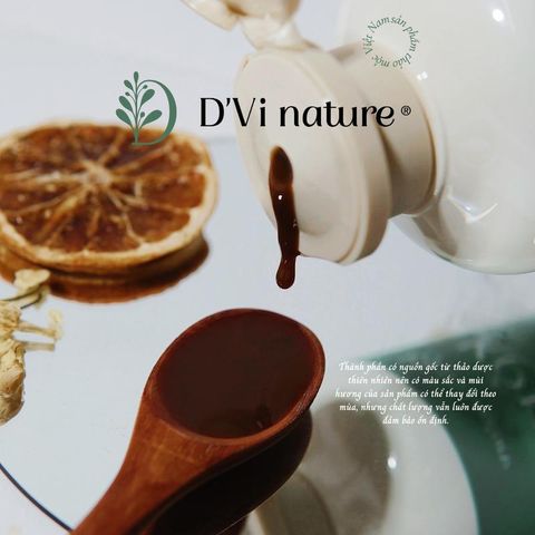 Sữa Tắm Kén Tằm D'Vi Nature 320ml - Giúp Da Sáng Mịn, Hồng Hà, Mờ Thâm Từ Chiết Xuất Tự Nhiên, Chăm Sóc Sắc Đẹp Hàng Ngày