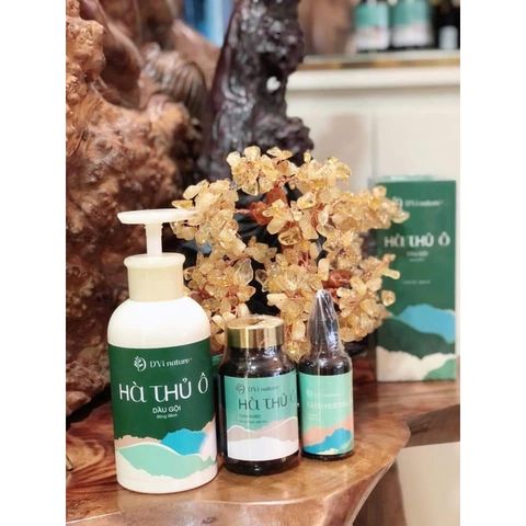 Hà Thủ Ô Cô Viên D'Vi Nature - Thực phẩm chức năng kích thích mọc tóc, đen bóng, chắc khỏe, nuôi dưỡng từ gốc đến ngọn