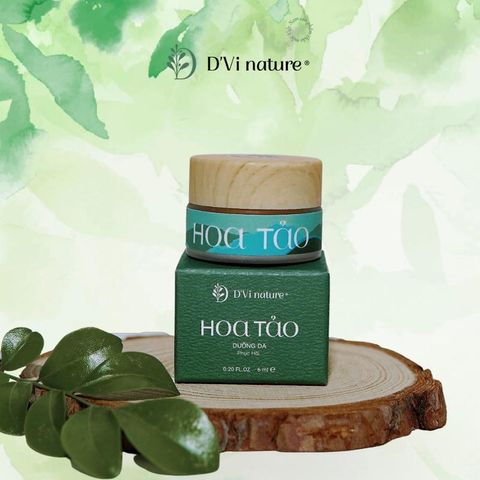 Dưỡng Da Hoa Tảo D'Vi Nature - Serum Chăm Sóc Da Từ Thiên Nhiên, Phục Hồi Da Mềm Mịn, Duy Trì Độ Ẩm, Phù Hợp Cho Mọi Loại Da