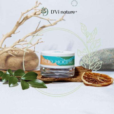 Kem Dưỡng Ẩm D'Vi Nature Thảo Hoàng - Giúp Da Sáng Mịn, Sạch Nhờn Cho Da Dầu, Dễ Mụn, Thiên Nhiên, An Toàn