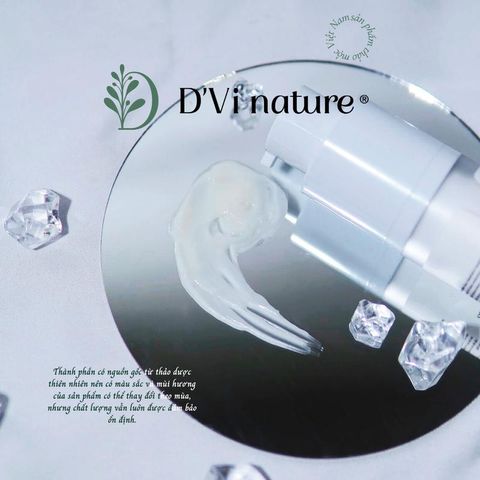 Kem Chống Nắng Mù U D'Vi Nature SPF 40 PA+++ - Bảo Vệ Da Từ Thiên Nhiên, Chống UV Hiệu Quả, Dưỡng Ẩm, Phù Hợp Mọi Loại Da