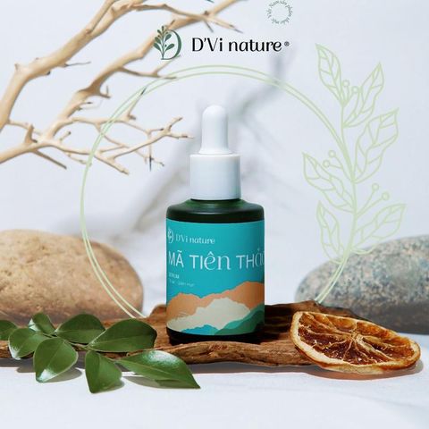 Serum Mã Tiên Thảo D'Vi Nature - Giải Pháp Hiệu Quả Điều Trị Mụn, Cải Thiện Làn Da Khỏe Mạnh và Mịn Màng