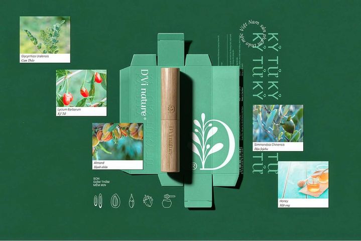 Son Kỷ Tử D'Vi Nature - Giảm Thâm Môi, Làm Hồng Môi Tự Nhiên, Chăm Sóc Môi Hiệu Quả, Chiết Xuất Tự Nhiên Việt Nam