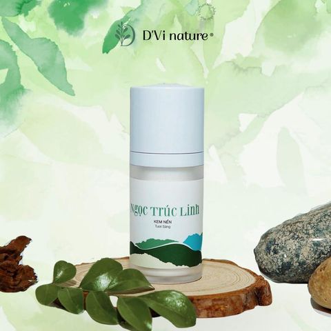 Kem Nền Ngọc Trúc Linh D'Vi Nature - Lớp Nền Sáng Mịn, Dưỡng Ẩm Tự Nhiên, Phù Hợp Mọi Loại Da