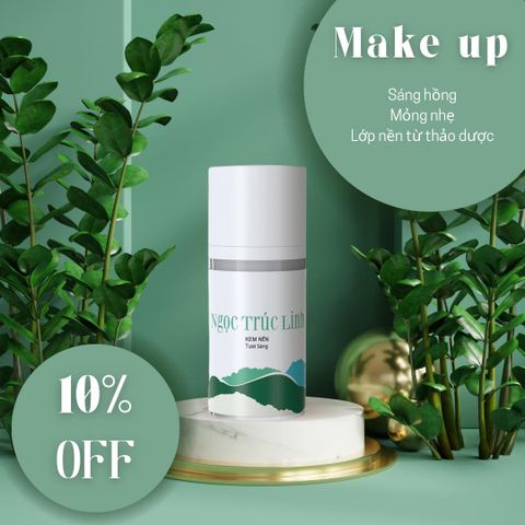 Kem Nền Ngọc Trúc Linh D'Vi Nature - Lớp Nền Sáng Mịn, Dưỡng Ẩm Tự Nhiên, Phù Hợp Mọi Loại Da