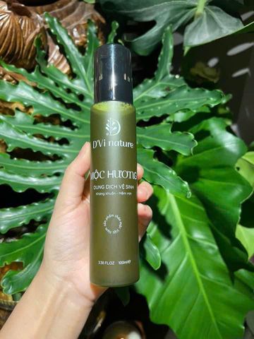 Dung Dịch Vệ Sinh Phụ Nữ Mộc Hương D'Vi Nature - Hỗ Trợ Chăm Sóc Sức Khỏe Vùng Kín Tự Nhiên, An Toàn, Dễ Sử Dụng