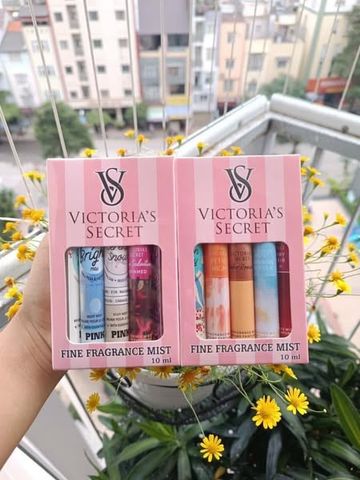Set 5 Chai Xịt Thơm Victoria's Secret Ngẫu Nhiên – Hương Thơm Quyến Rũ, Sang Trọng Dành Cho Tất Cả Dịp
