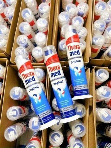 Kem Đánh Răng Theramed Trắng Tự Nhiên Dạng Xịt 100ml - Sản Phẩm Chăm Sóc Răng Miệng Hiệu Quả, Tiện Lợi Cho Sức Khỏe Răng Miệng