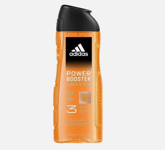 Sữa Tắm Gội Adidas Power Booster 400ml (màu cam)