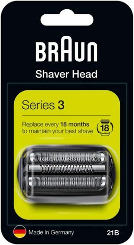 Lưỡi Cạo Râu Máy Braun Series 3 - Đầu Cạo Thép Không Gỉ, Phù Hợp với 300s, 301s, 310s - Chất Lượng Đức, Bền Bỉ, Thay Thế Dễ Dàng
