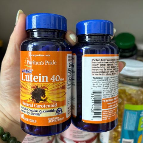 Bổ mắt Puritan’s Pride Lutein 40mg USA 60 viên
