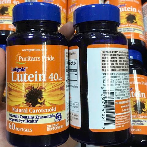 Bổ mắt Puritan’s Pride Lutein 40mg USA 60 viên