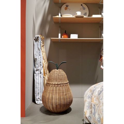 Giỏ đựng đồ hình quả lê kute decor phòng trang trí