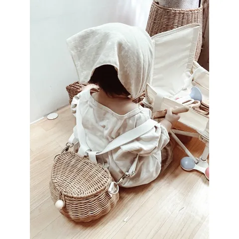 [Mây] Ba Lô Mây Đáng Yêu Đa Năng Dành Cho Bé