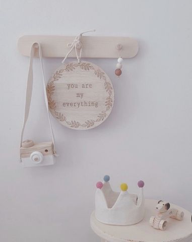 Đồ chơi trẻ em máy ảnh gỗ lovely an toàn cho bé