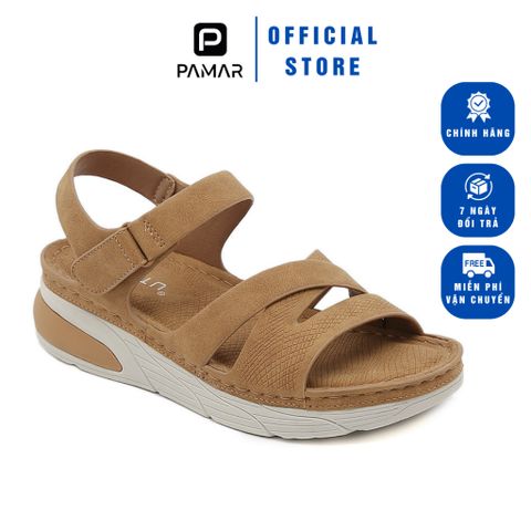 Sandal Nữ Đế Bằng Siketu Thời Trang Thoải Mái, Đế Dày Khóa Dán Dành Cho Đi Làm, Học, Chơi - Mẫu Giày Hot 2023