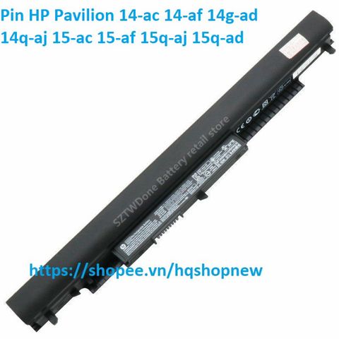 Pin Laptop HP Pavilion 14-ac/15-af HS03 HS04 - Pin Chính Hãng Đen 4 Cell, Thay Thế Cho Model 240 G4, 250 G4, Bảo Hành 100%