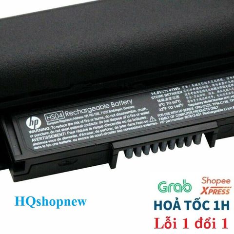 Pin Laptop HP 807956-001, 807957, HS03, HS04 - Bảo Hành 100% Mới, Tương Thích Nhiều Dòng HP, pin 4 cell, Chính Hãng